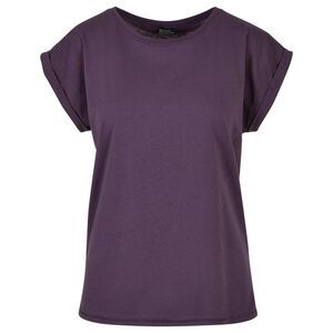 Build Your Brand Womens/Ladies Extended  T-Shirt / Purple Night